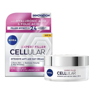 Crema de día reafirmante Cellular Filler SPF 15, 50 ml, Nivea
