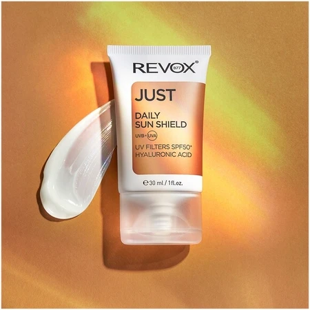 Zonbeschermende dagcrème met hyaluronzuur SPF 50, 30 ml, Revox