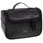 Inter-Vion Auri Chad, estuche para cosméticos, cuadrado, talla XL, negro Inter-Vion Auri Chad, estuche para cosméticos, cuadrado, talla XL, negro
