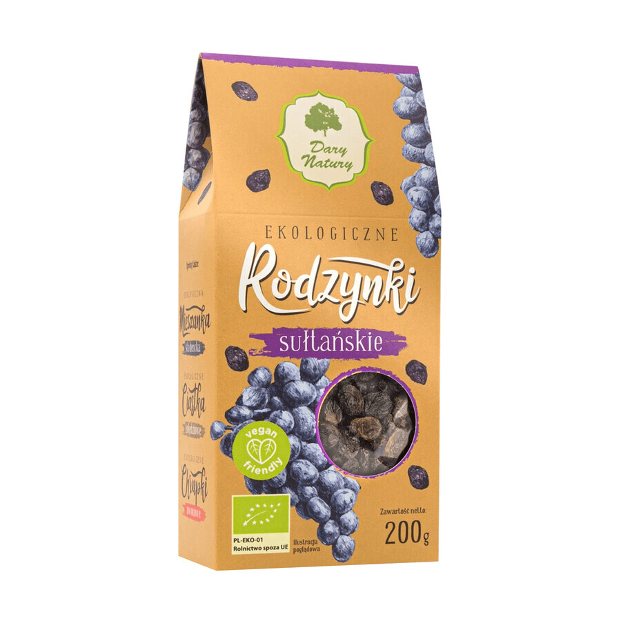 Buy Dary Natury Sultana Raisins, organic, 200 g Dary Natury Sultana Raisins, organic, 200 g