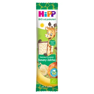 HiPP BIO Owocowy Przyjaciel Bio reep, banaan, appel, na 1 jaar, 23 g
