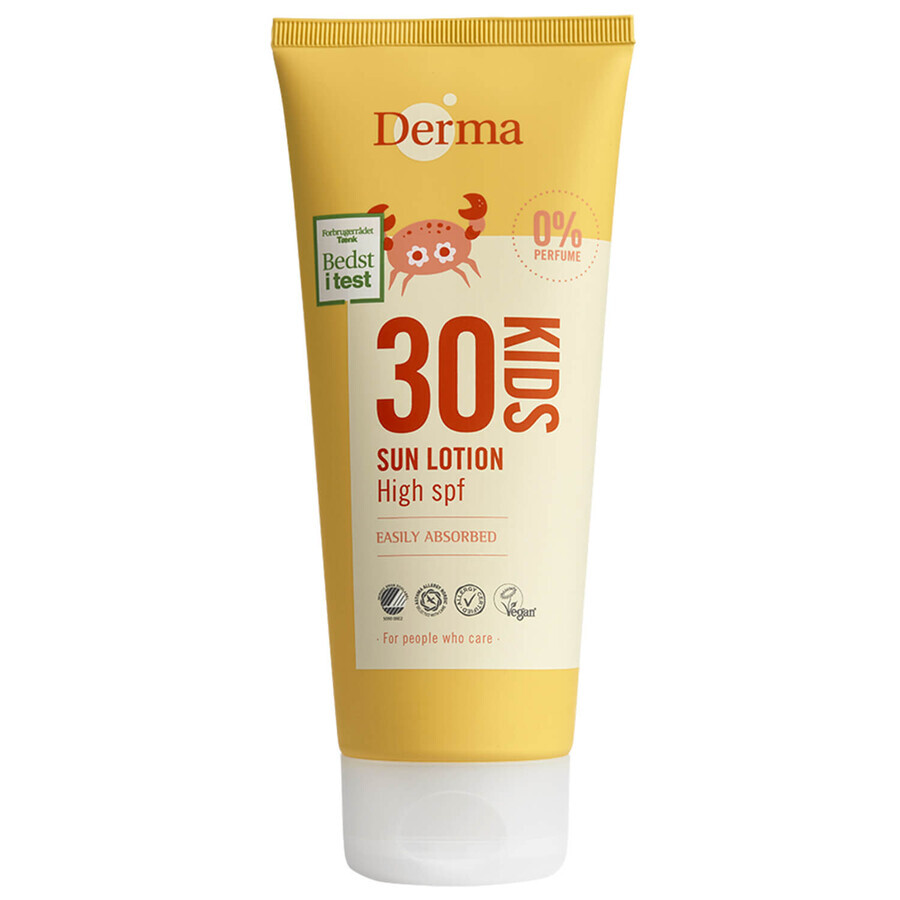 Winkel op Derma Sun Kids, zonnecrème voor kinderen, SPF 30, 200 ml Derma Sun Kids, zonnecrème voor kinderen, SPF 30, 200 ml