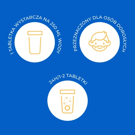 Oryal Senior, arôme orange et bergamote, 20 comprimés effervescents