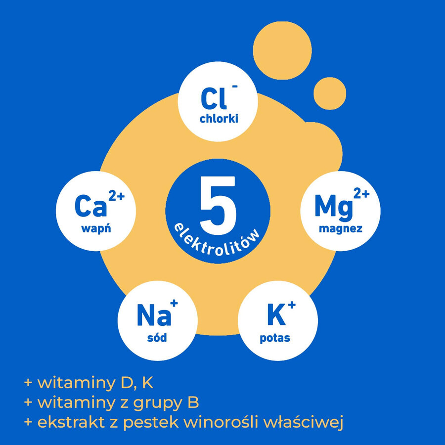 Oryal Senior, Geschmack: Orange und Bergamotte, 20 Brausetabletten