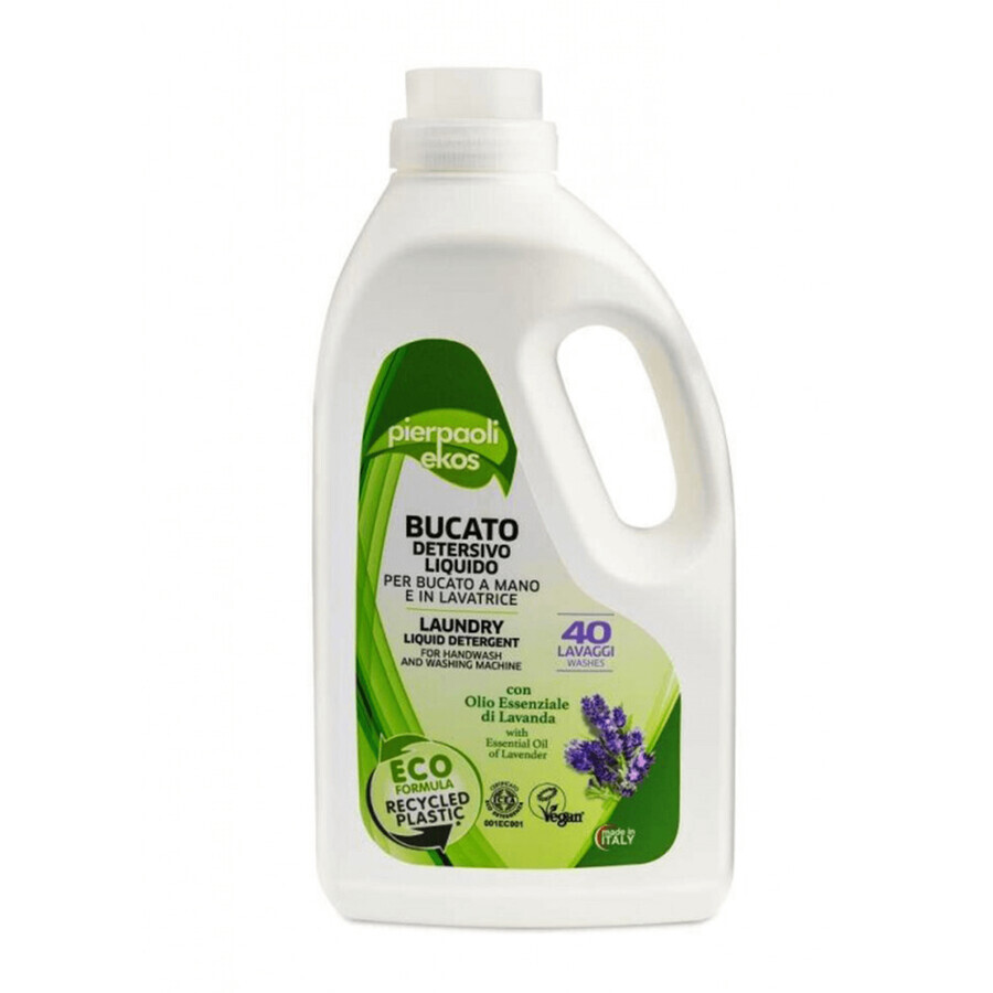Comprar Pierpaoli Ekos, líquido para lavar a mano y a máquina, con aceite de lavanda, Eco, 2 l Pierpaoli Ekos, líquido para lavar a mano y a máquina, con aceite de lavanda, Eco, 2 l