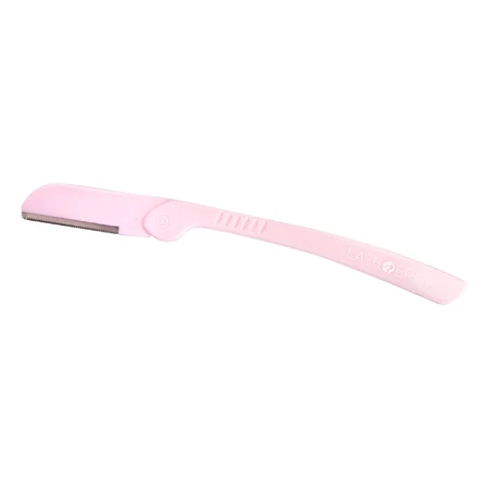 Cuchillo para depilación Lash Brow, cejas y cara, negro, 1 unidad