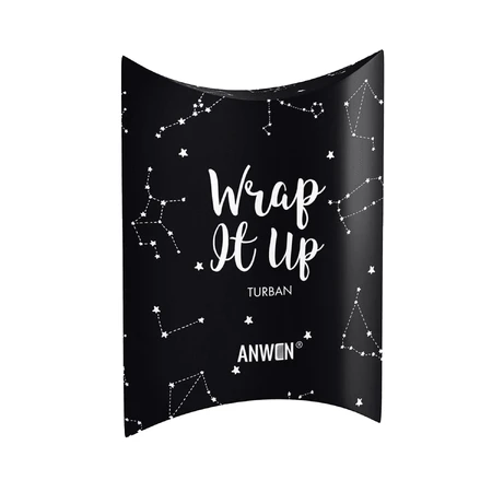 Anwen Wrap It Up, Haar-Turban, schwarz, 1 Stück