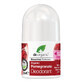 Dr. Organic Pomegranate, Deoroller, Granatapfel, 50 ml