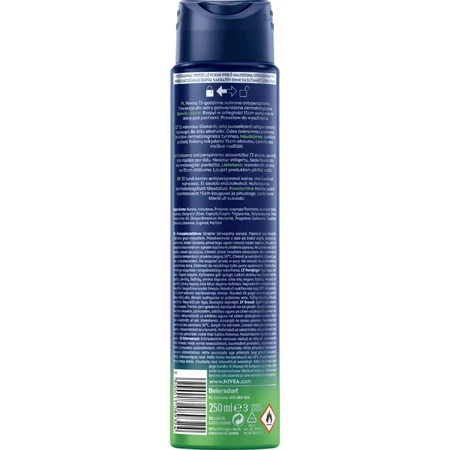 Nivea Men Fresh Sensation, spray antitranspirante para hombre, 250 ml