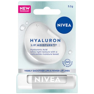Nivea Hyaluron, bálsamo labial transparente, 5,2 g