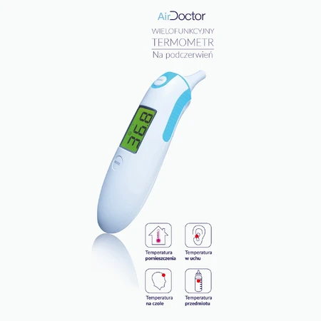 AirDoctor KFT-22M, multifunction infrared thermometer