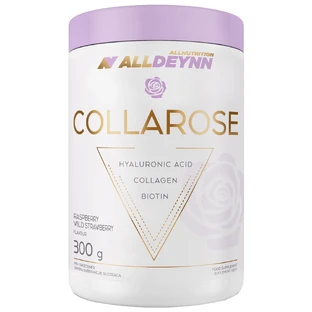 Allnutrition Alldeynn CollaRose, sabor frambuesa-fresa, 300 g