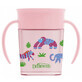 Dr Brown&#39;s, 360&#176; vaso para beber, rosa, 200 ml, a partir de 6 meses, 1 unidad