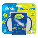 Dr. Brown's, 360° Trinkbecher, blau, 200 ml, ab 6 Monaten, 1 Stück Dr. Brown's, 360° Trinkbecher, blau, 200 ml, ab 6 Monaten, 1 Stück