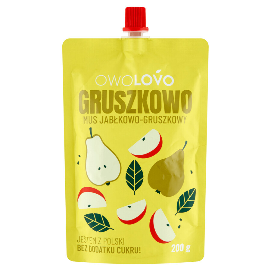 Winkel op Owolovo Peren- en appelmousse in een tube, 200 g Owolovo Peren- en appelmousse in een tube, 200 g