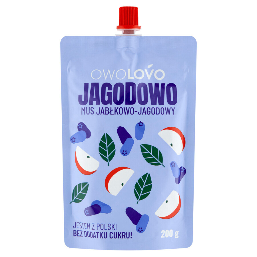 Shop Owolovo Beeren-Apfel-Mousse in der Tube, 200 g Owolovo Beeren-Apfel-Mousse in der Tube, 200 g
