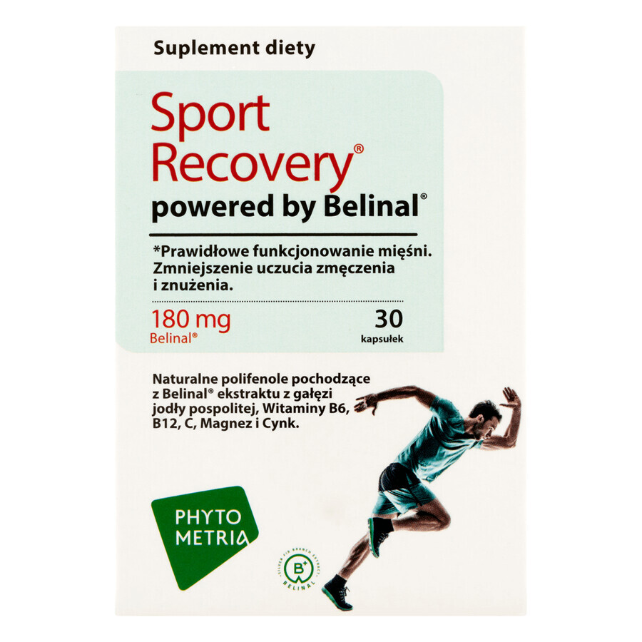 Sport Recovery Powered by Belinal, 30 capsule