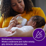 Avent Natural Response, glass bottle with reactive teat, flow 2, SCY930/01, from birth, 120ml
