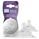 Avent Natural Response, tétine de biberon réactive, débit 2, SCY962/02, dès la naissance, 2 unités