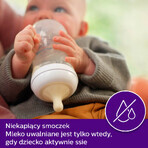 Avent Natural Response, set of 4 sensitive bottles + cleaning brush + ultra soft pacifier, SCD838/11