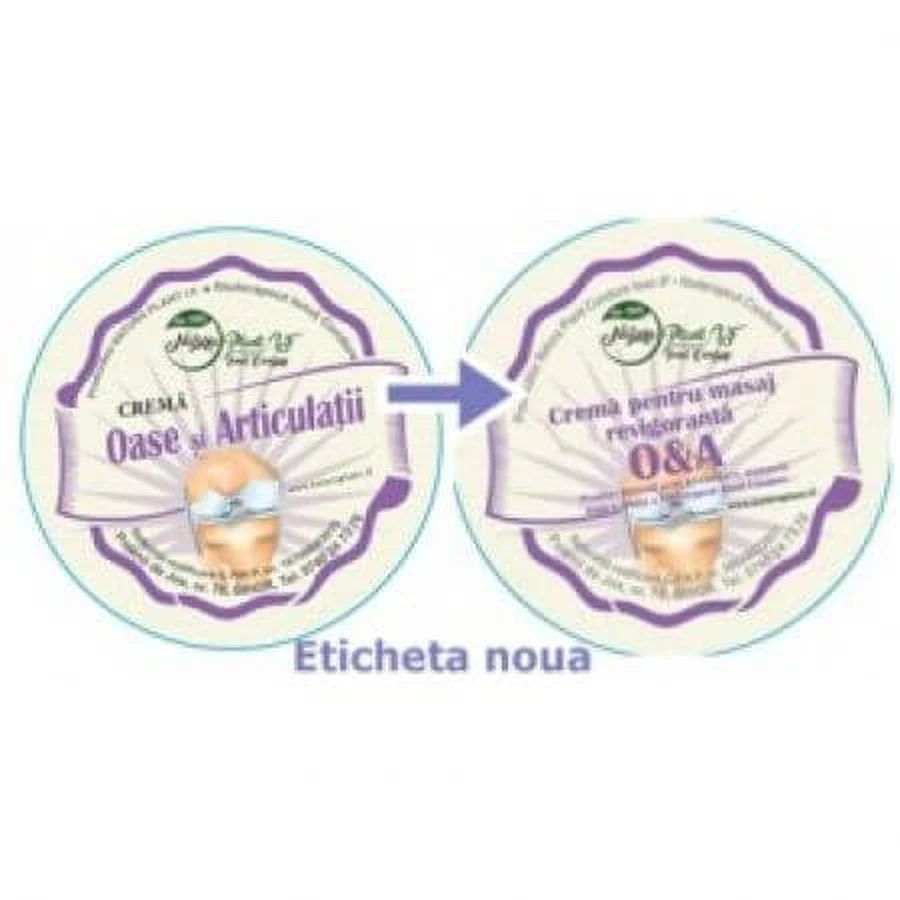 Bot- en gewrichtscrème, 120 ml, Natura Plant