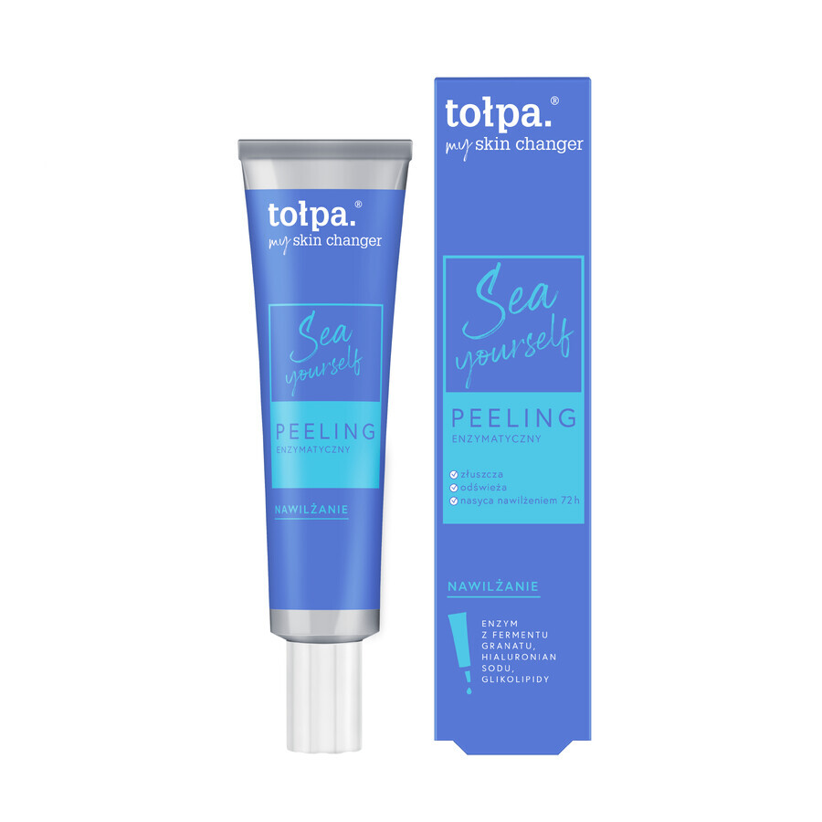 Cumpără Tolpa My Skin Changer Sea Yourself, peeling enzimatic, 40 ml Tolpa My Skin Changer Sea Yourself, peeling enzimatic, 40 ml