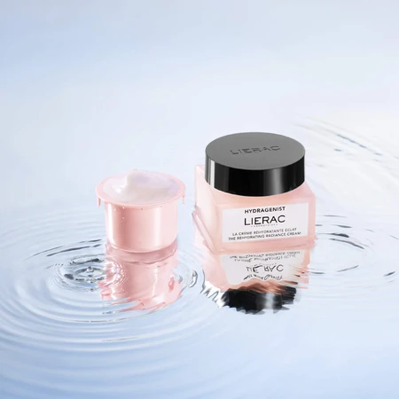 Lierac Hydragenist, crème hydratante et illuminante pour le visage, recharge interchangeable, 50 ml