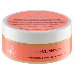 Miya myCLEANhero, Mantequilla limpiadora y desmaquillante 4 en 1, 70 g