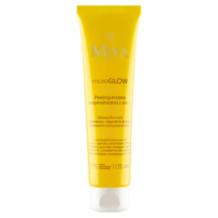 Miya moreGLOW, enzympeelingsmasker met vitamine C, 60 ml