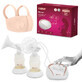 Set Neno Bianco, electric breast pump, double, three-phase, wireless + nursing corset