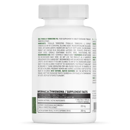 OstroVit Tribulus Terrestris 90, 360 comprimidos