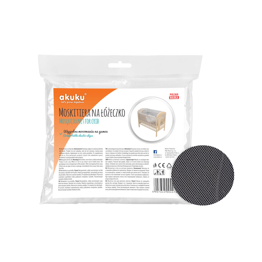 Buy AKUKU, mosquito net for cot, white, 1 pc AKUKU, mosquito net for cot, white, 1 pc