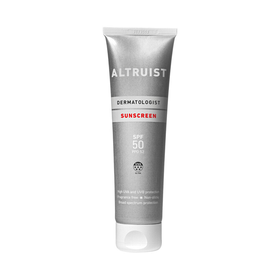 Buy Altruist Sunscreen, sun protection, SPF 50, 100 ml Altruist Sunscreen, sun protection, SPF 50, 100 ml