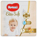Huggies Elite Soft, diapers, Disney, size 5, 12-22 kg, Jumbo, 28 pcs