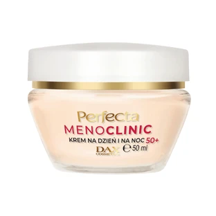 Perfecta Menoclinic, crema facial antiarrugas reafirmante 50+, día y noche, 50 ml