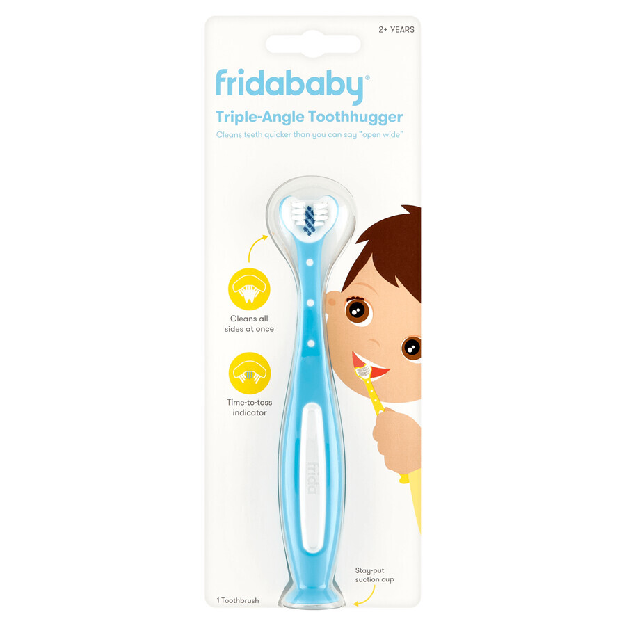 Comprar Frida Baby Tooth Hugger 3D, cepillo de dientes infantil, azul, a partir de 2 años, 1 pieza Frida Baby Tooth Hugger 3D, cepillo de dientes infantil, azul, a partir de 2 años, 1 pieza