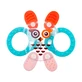 AKUKU, rattle with teether, Cosmo, from birth, 1 pc