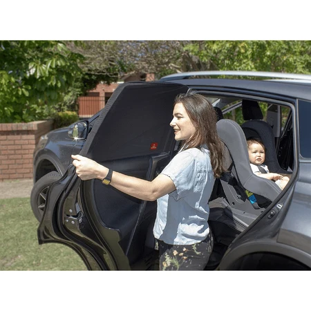 Royal Rascals, zonnescherm voor auto, zwart, 2 stuks