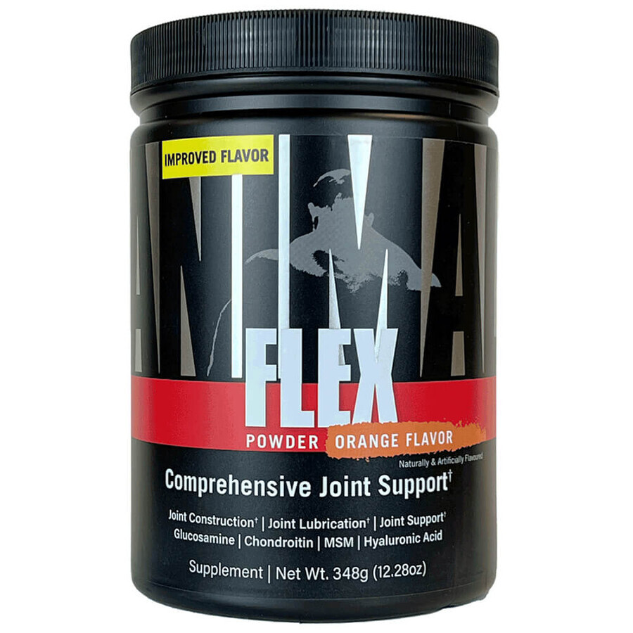 Universal Animal Flex Powder, orange flavor, 348 g