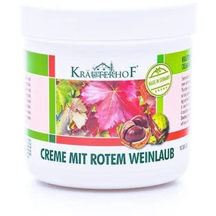 Foot cream with chestnut and red vine, 250 ml, Krauterhof