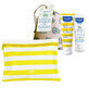 Mustela Sun set, Baby on the go - normal skin, lait solaire, SPF 50+, 40 ml + Hydra Bebe, cr&#232;me pour le visage, 40 ml + sac cosm&#233;tique &#233;tanche gratuit