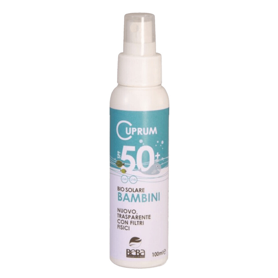 Shop Beba Cuprum Line, Sonnenschutzspray für Kinder, SPF 50, 100 ml Beba Cuprum Line, Sonnenschutzspray für Kinder, SPF 50, 100 ml