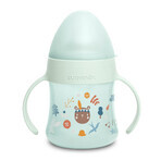 Suavinex, primer vaso con pico de silicona, a partir de 4 meses, Bosque, verde, 150 ml Suavinex, primer vaso con pico de silicona, a partir de 4 meses, Bosque, verde, 150 ml