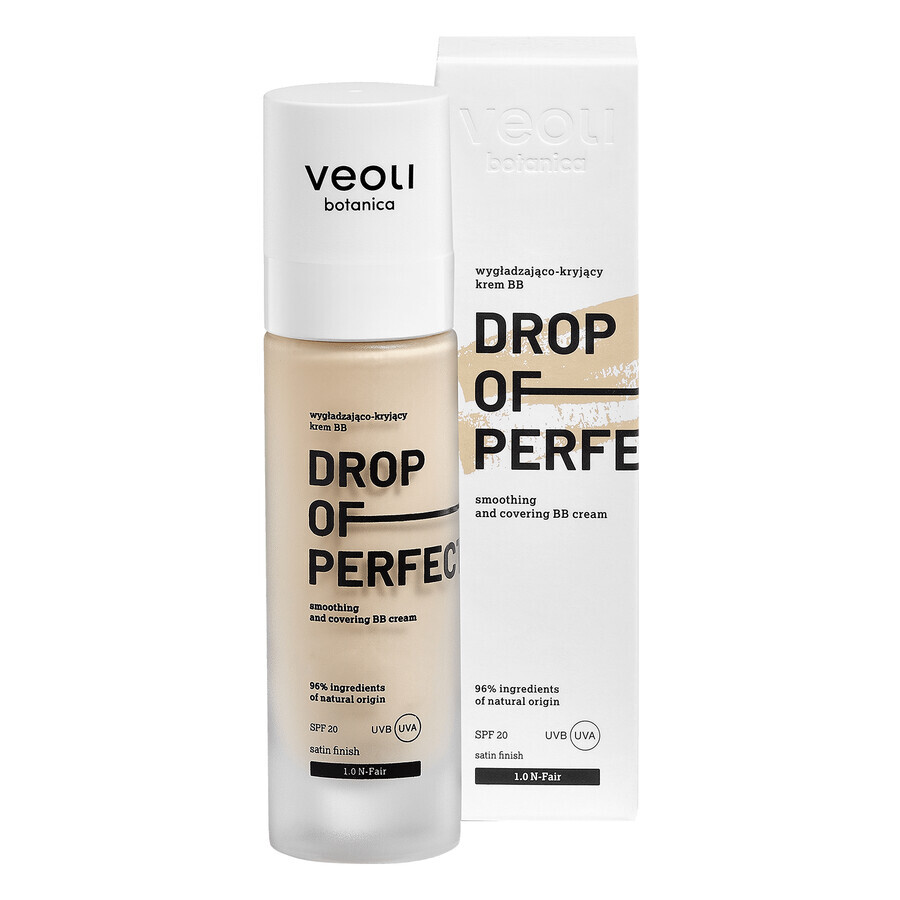 Buy Veoli Botanica Drop of Perfection - smoothing and covering BB Cream, SPF 20, no. 1.0 N Fair, 30 ml Veoli Botanica Drop of Perfection - smoothing and covering BB Cream, SPF 20, no. 1.0 N Fair, 30 ml