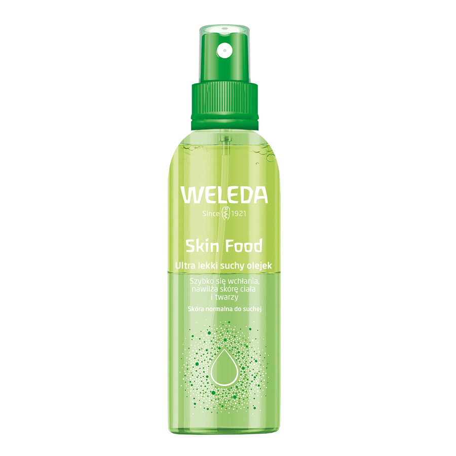 Cumpără Weleda Skin Food, ulei uscat ultra-ușor pentru corp și față, 100 ml Weleda Skin Food, ulei uscat ultra-ușor pentru corp și față, 100 ml