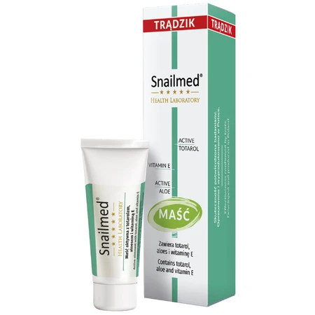 Schneckensalbe, Anti-Akne, lipoaktive, normalisierende Salbe für problematische Haut, mit Totorol, 15 ml