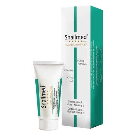 Schneckensalbe, Anti-Akne, lipoaktive, normalisierende Salbe für problematische Haut, mit Totorol, 15 ml