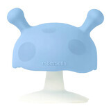Mombella, pacifier, mushrooms, light blue, from 3 months, 1 pc
