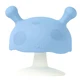 Mombella, pacifier, mushrooms, light blue, from 3 months, 1 pc