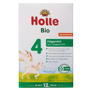 Holle Bio 4, opvolgmelk op basis van geitenmelk, vanaf 12 maanden, 400 g